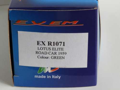 Lotus Elite (1959) EXEM model 1:43