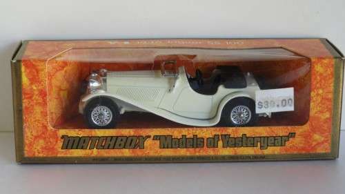 Jaguar SS 100 1:38 Matchbox `Models of Yesteryear`