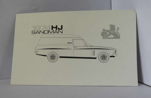 Holden HJ Sandman Van (1974) 1:43 Classic Carlectables (Australia)