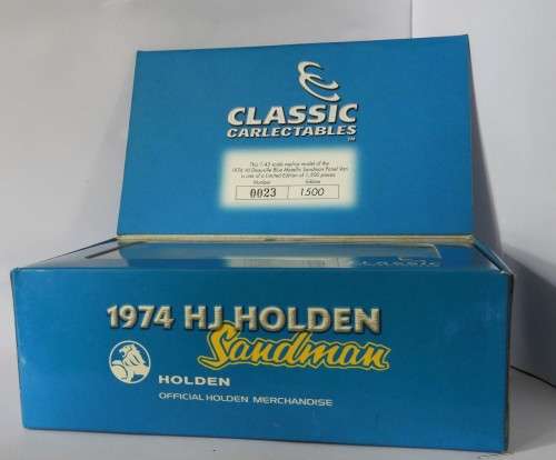 Holden HJ Sandman Van (1974) 1:43 Classic Carlectables (Australia)