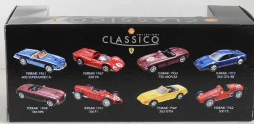 Ferrari set of 8 - Collezione Classico 1:43 (1948 to 1973)