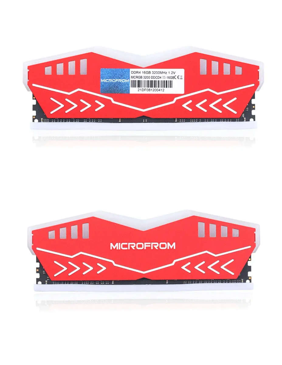 Microform 16GB DDR4 3200Mhz Desktop Gaming RAM Memory (2 x 8GB RGB)