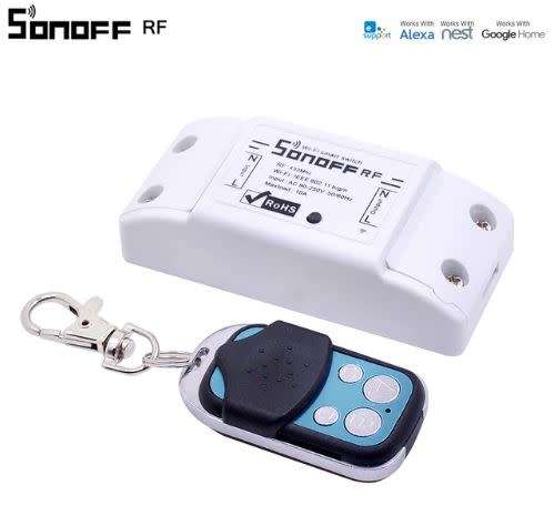 SONOFF RF DIY WiFi Wireless Switch For Smart Home including 433MHz Remote SPECIAL