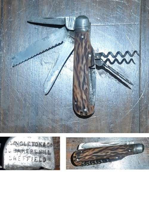 1900s Singleton Multi Knife