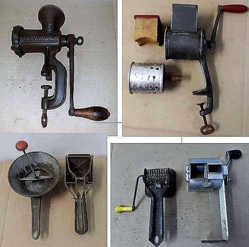 Vintage Kitchen Utinsels x6 -Various makers - see description and pictures