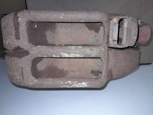 VINTAGE KROST BROS CASTROL 5 GALLON OIL JERRY CAN