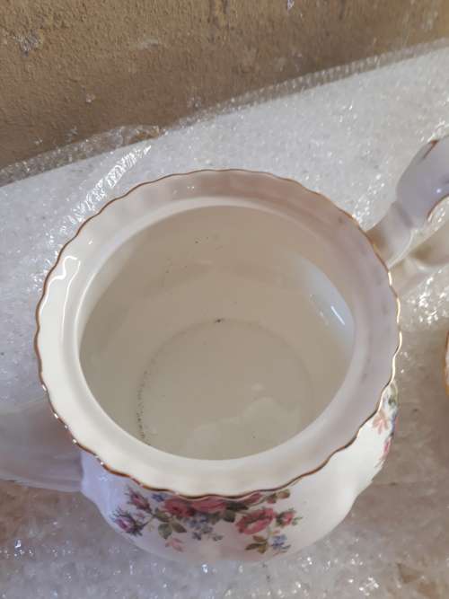 Royal albert moss rose tea set