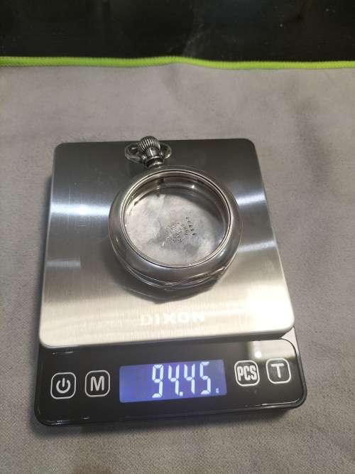 Very rare E.A Muckle 18s reversible coin silver pocket casing extremely collectable