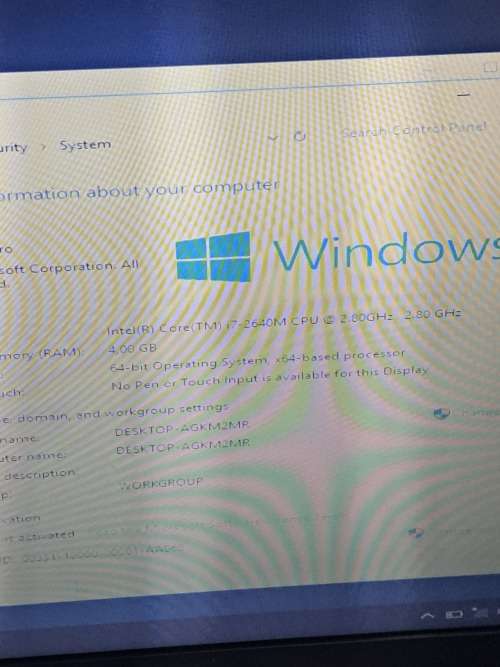 4x Toshiba icore 7 laptops new 500gb hardrive  all for one bid