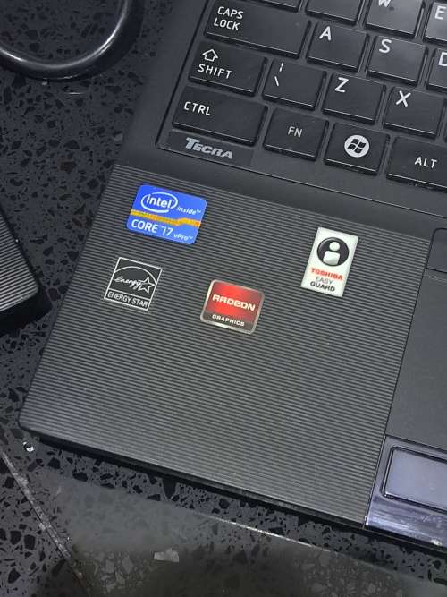 4x Toshiba icore 7 laptops new 500gb hardrive  all for one bid