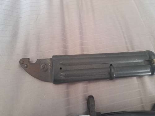 1959 east Germany bayonet for mpi KM.mudel