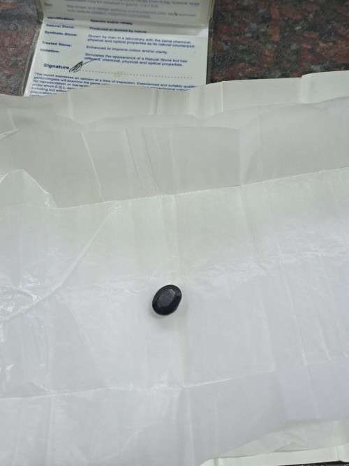 Natural sapphire 6.6ct massive bargain starting at R1