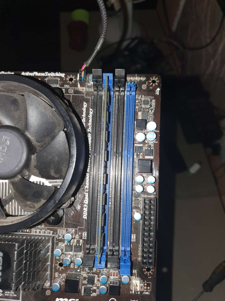 AMD motherboard n CPU DDR3 8 gig ram