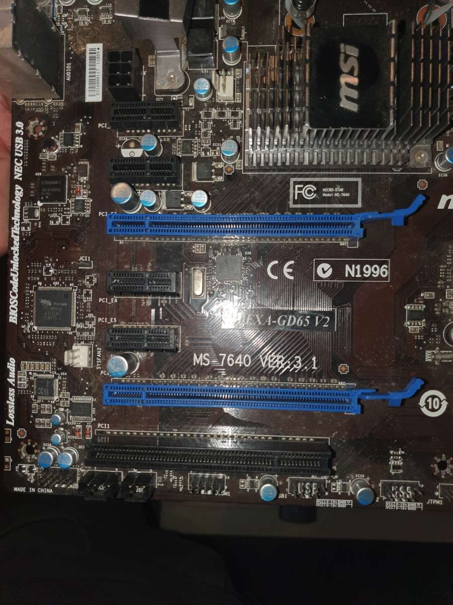 AMD motherboard n CPU DDR3 8 gig ram