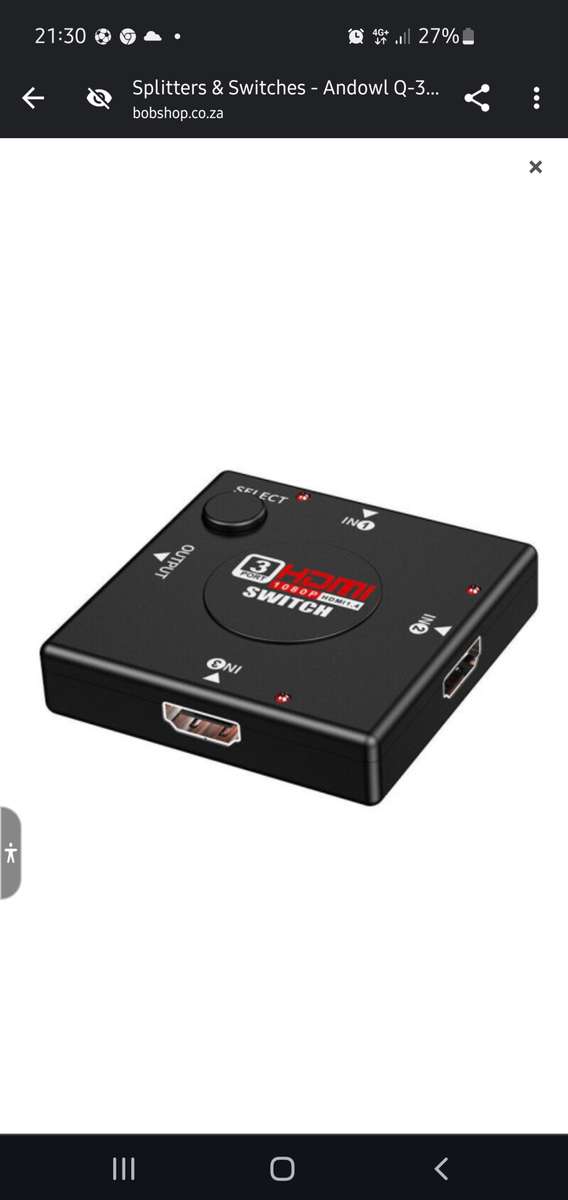 Andowl Q-315 HDMI Switch
