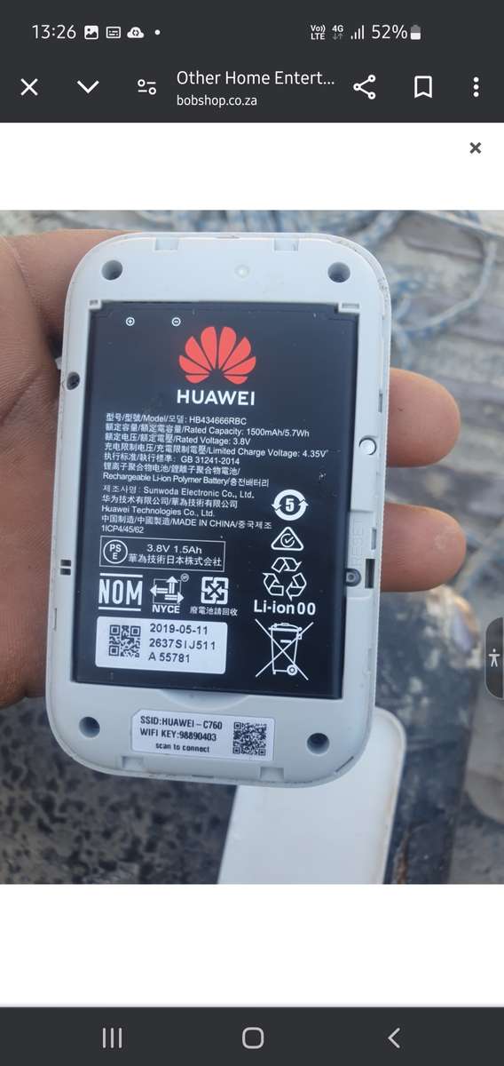 Pocket 4G router  Hawaii