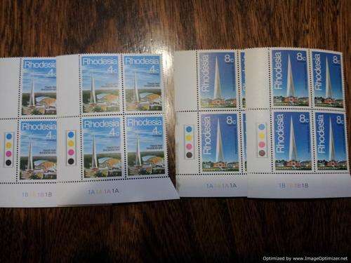 Rhodesian Controles. Set of A&B