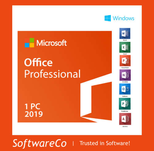 Microsoft Office 2019 Professional - Genuine Lifetime Product!