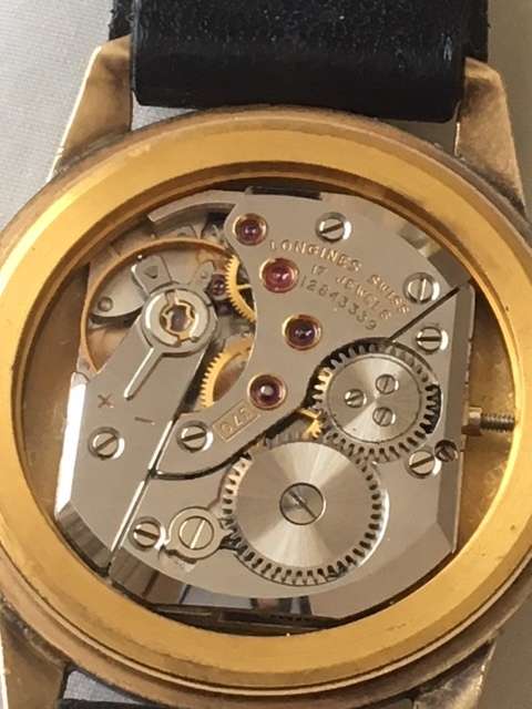 Longines 9KT gold mens 1960's