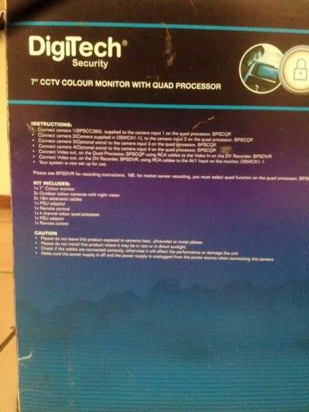 Digitech security kit