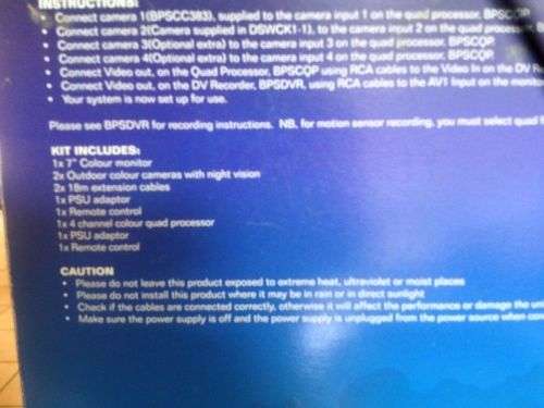 Digitech security kit