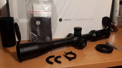 Rifle Scope Hawke SIDEWINDER 6.5-20×42 20× ½ MIL DOT