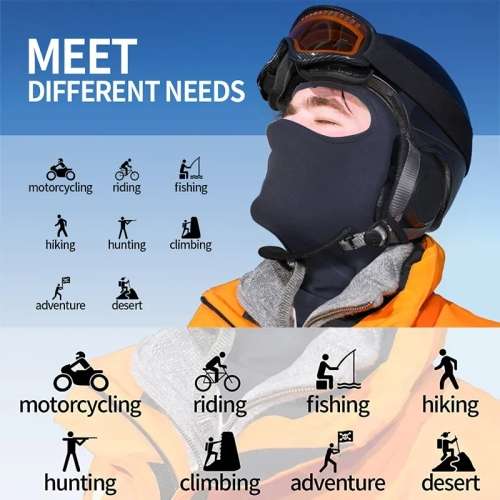 Outdoor Balaclava Mask For Military Security Hunting Biking Hiking Sports