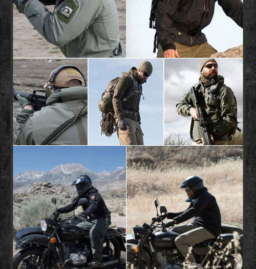 Tactical 2pc Set Outdoor Tactical Jacket & Pants For Military Security Hunting Biking Hiking Spor