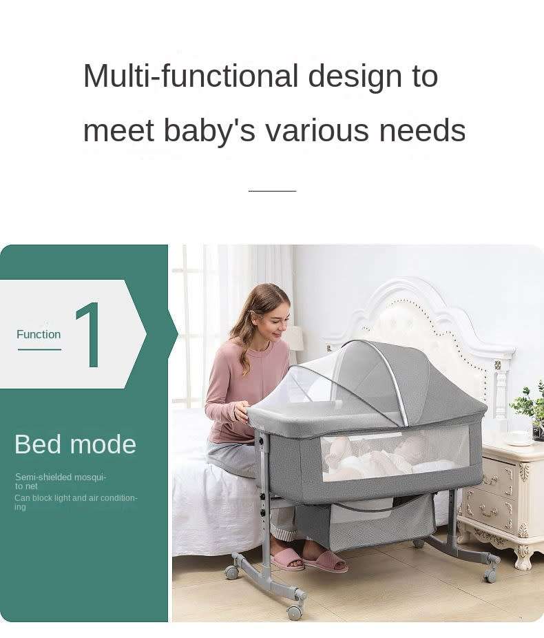 Baby Crib Next to me Co sleeper Cot bed