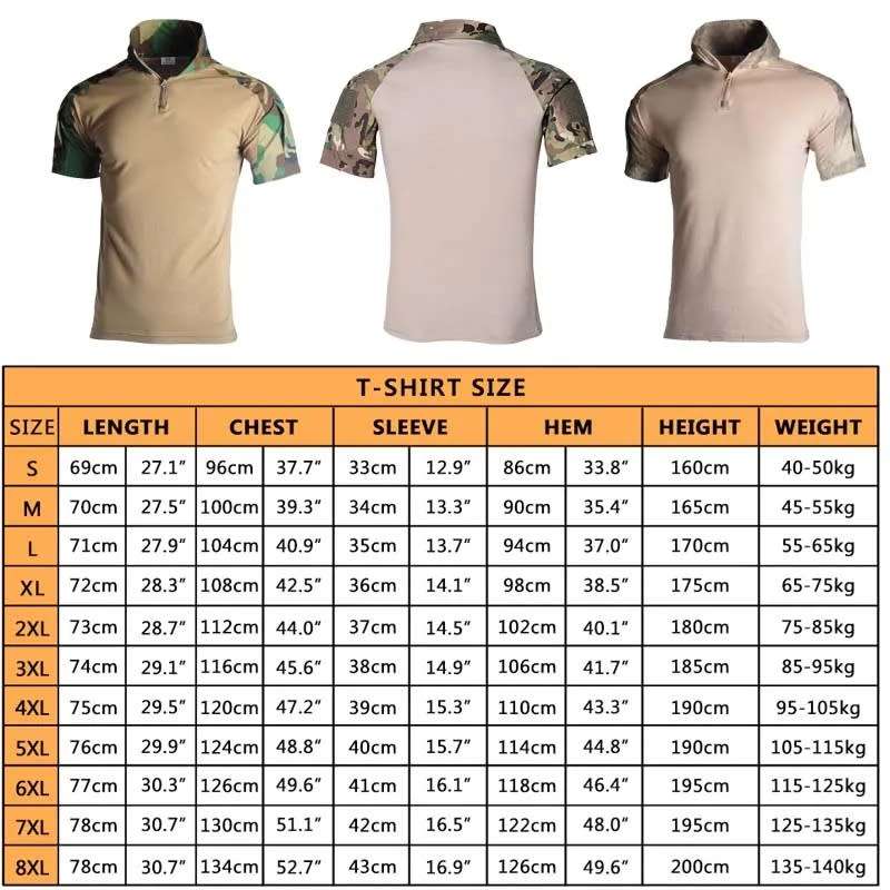 Tactical Shirt & Pants Summer Outdoor Camping Fishing Military Grade Security Suit