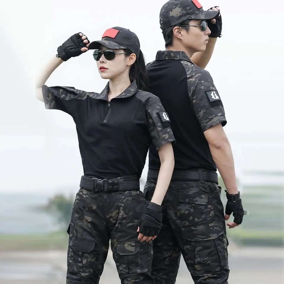 Tactical Shirt & Pants Summer Outdoor Camping Fishing Military Grade Security Suit