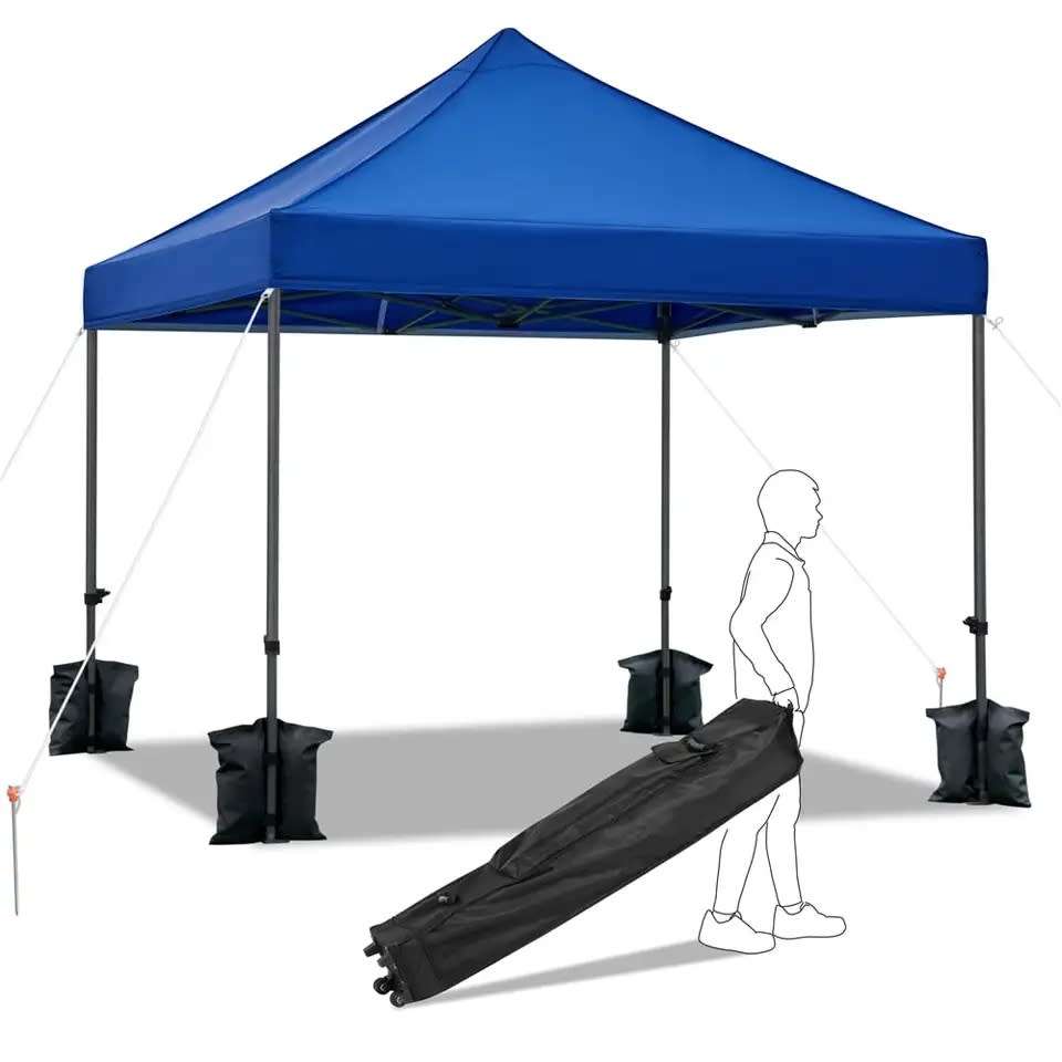 Pop Up Gazebo Tent Outdoor Waterproof Shade