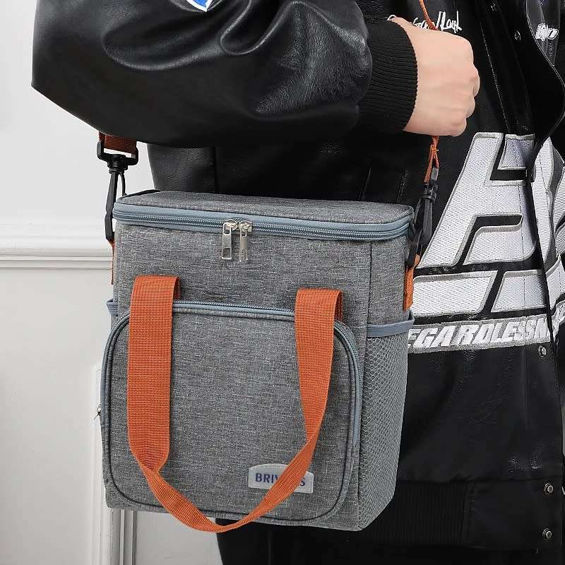 Insulated Large Backpack Cooler Bag- Black