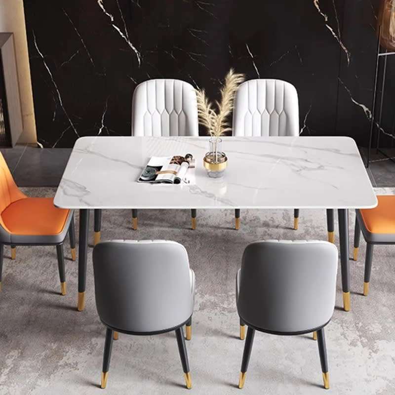 Rits 4 Seater Dining Table Set With Chairs For Home Kitchen Office Hotel Restaurant Decor Use