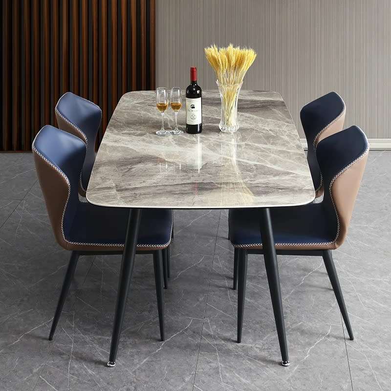 4 Seater Dining Set Table With Chairs For Home Hotel Office