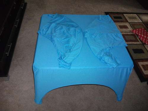 Stretch Fit Tablecloths for Sunny or Jolly Tables - 78 x 78cm