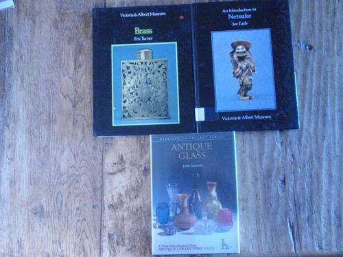 THREE REFERENCE BOOKS FOR SERIOUS COLLECTORS