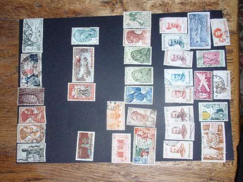 A SELECTION OF AFRICAN STAMPS
