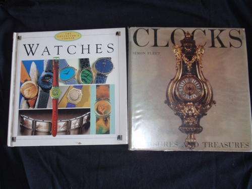 TWO REFERENCE BOOKS FOR COLLECTORS OF CLOCKS OR WATCHES