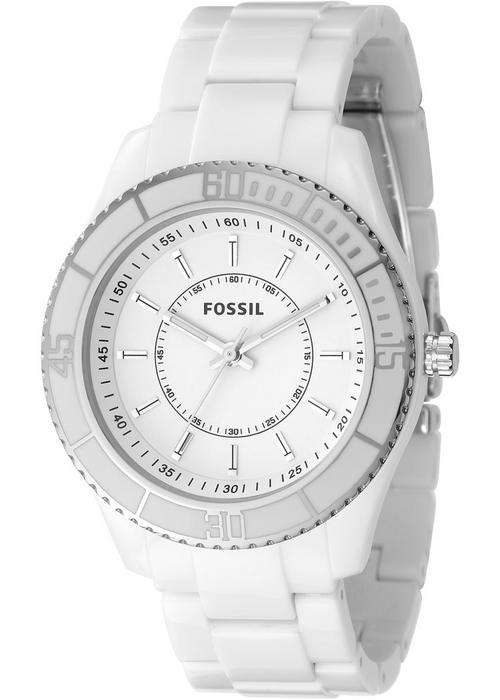 Fossil Stella ES2442 white ladies watch