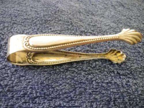 Sugar tongs , German silver 800, made around 1900.