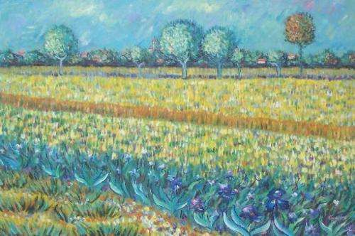 A copy of Van Gogh  signed Geelong. Free delivery.