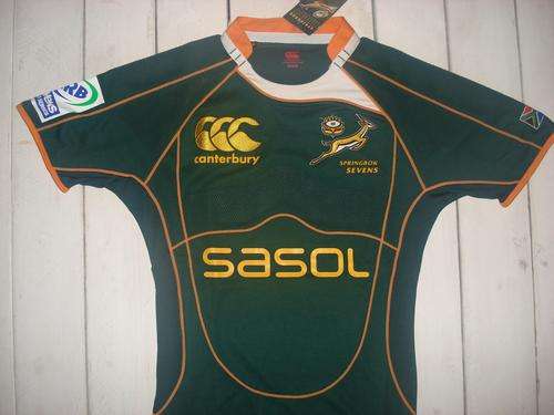 PRICE REDUCED! 2008/9 Player Issue. Springbok Sevens - IRB World Series Rugby Jersey