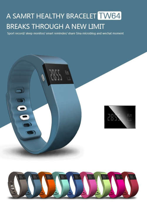 Bluetooth Fitness Tracker Bracelet Waterproof Pedometer SmartWatch For IOS Android