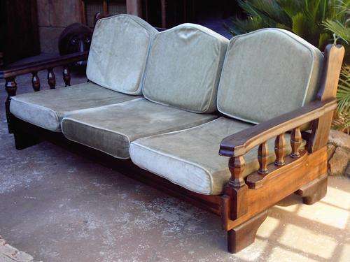 3 Seater Imbuia Couch