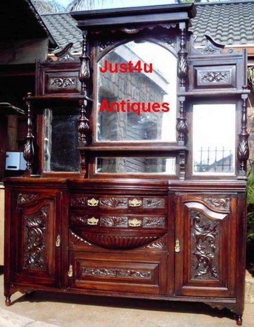 Antique Sideboard/ Server