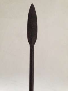 AN EXCELLENT OLD ZULU SPEAR, FROM A PRIVATE COLLECTION