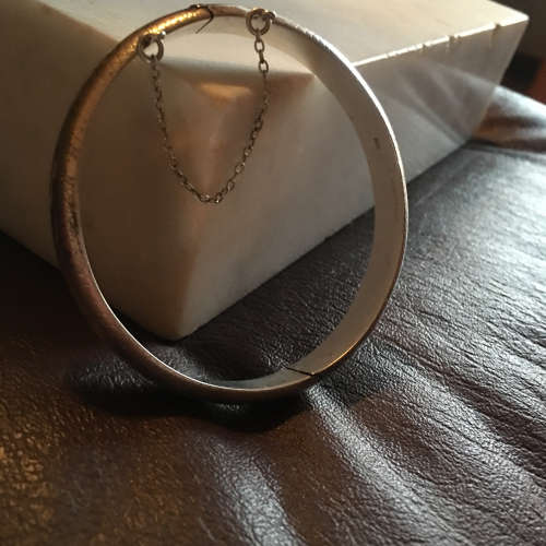 Engraved Sterling Silver Chain Bracelet