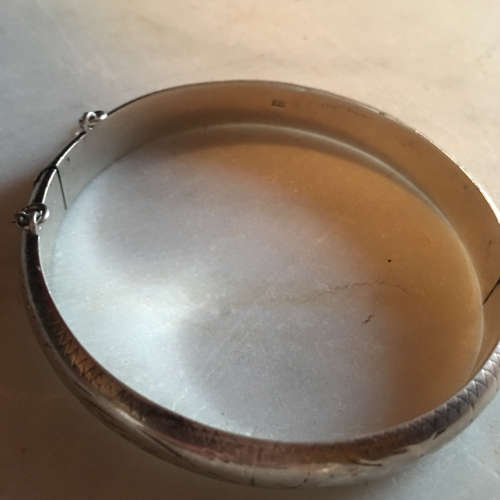 Engraved Sterling Silver Chain Bracelet