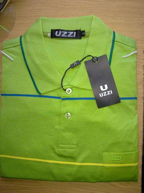 UZZI - Golf Shirt - LARGE - Green - BRAND NEW
